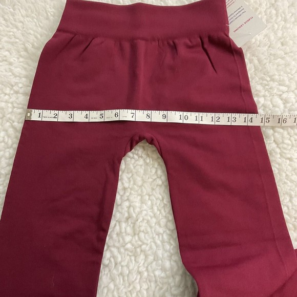 Homma Activewear Thick High Waist Tummy Compression Slimmimg Leggings Pant Small - Picture 3 of 7